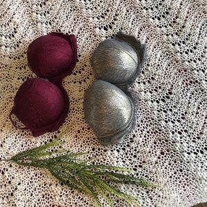 Victoria’s Secret Bras 34DD (Lot of 2)